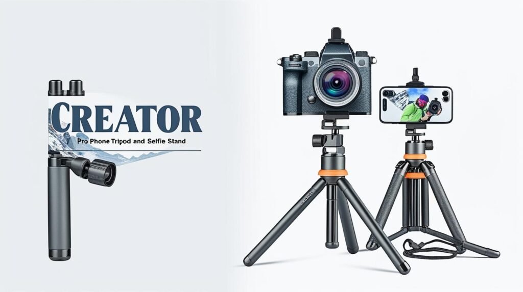 i am content creator indeed website blog page post image for creator pro phone tripod and selfie stand prepare neat and attractive post image