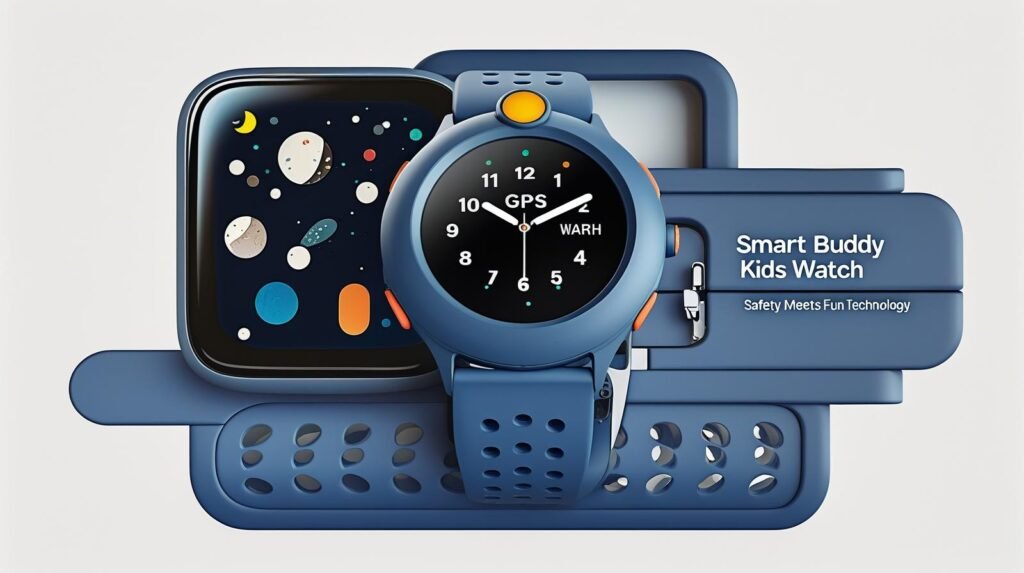 i am content creator indeed website blog page post image for smart buddy kids watch – safety meets fun technology prepare neat and attractive post image (1)
